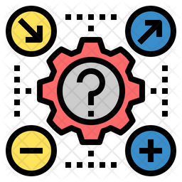 Probability Icon Of Colored Outline Style 256x256 Probability Icon Of Colored Outline Style