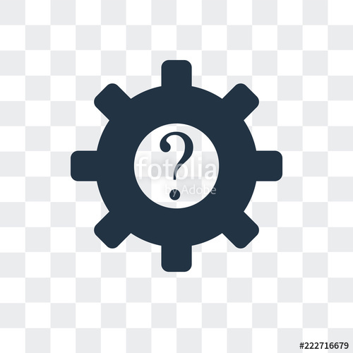 500x500 Problem Icon Isolated On Transparent Background Modern