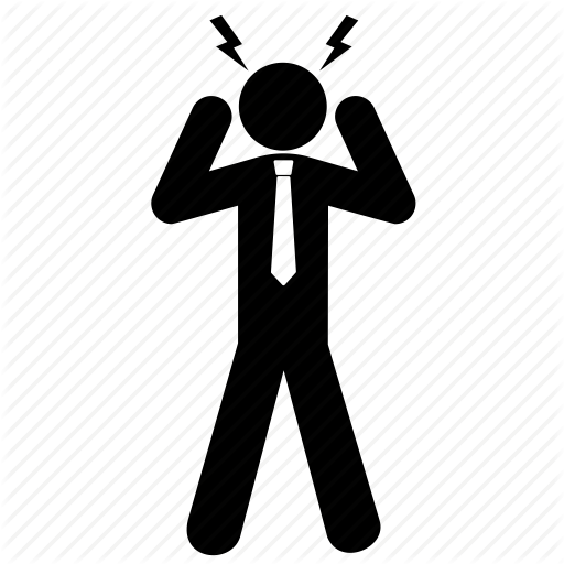 512x512 Burnout, Damage, Headache, Pain, Problem, Sick, Stress Icon Icon