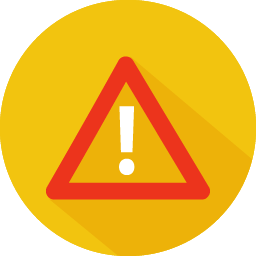 256x256 Problem Warning Icon Png