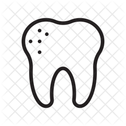 256x256 Teeth Problem Icon Of Line Style