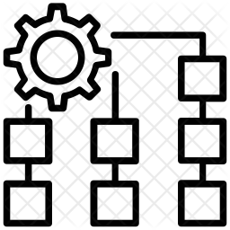 Procedure Planning Icon Of Line Style 256x256 Procedure Planning Icon Of Line Style