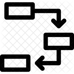 256x256 Processes Icon Of Line Style