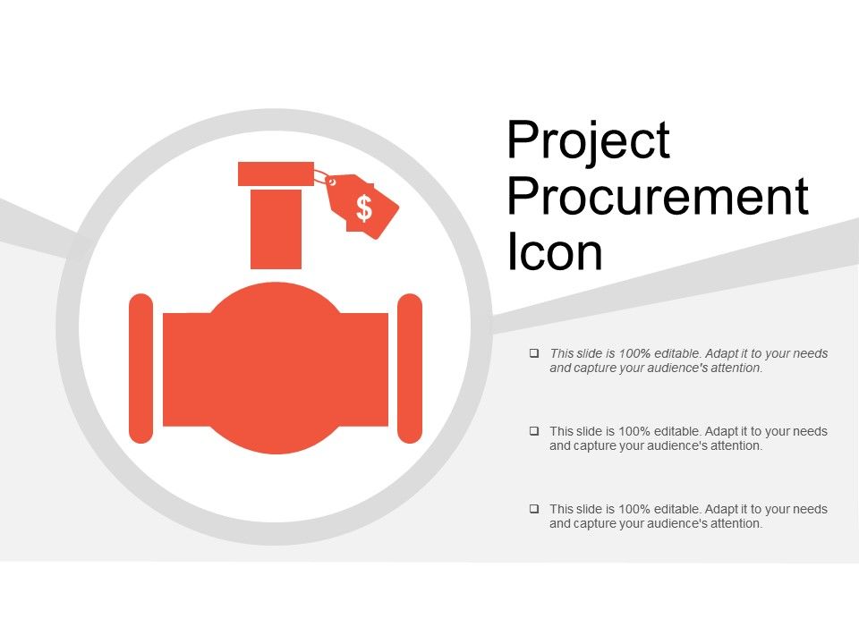960x720 Project Procurement Icon Powerpoint Presentation Slides Ppt