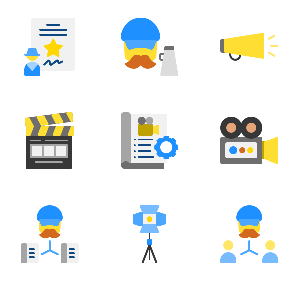 Producer Icons 600x564 Producer Icons