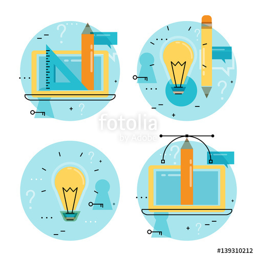 500x500 Graphic Design Icon Sketching, Drawing, Product Design Flat Line