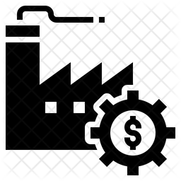 256x256 Production Icon Of Glyph Style