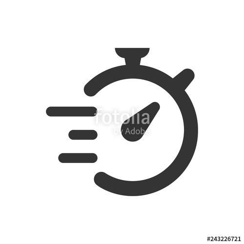 500x500 Productivity Speed Icon Stock Image And Royalty Free Vector