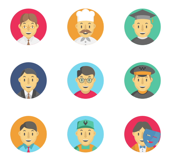 600x564 Professional Avatar Icon Packs