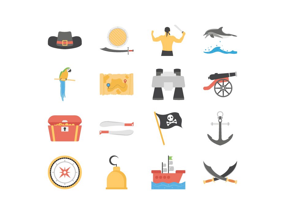 930x700 Pirates Icon Pack Frebers