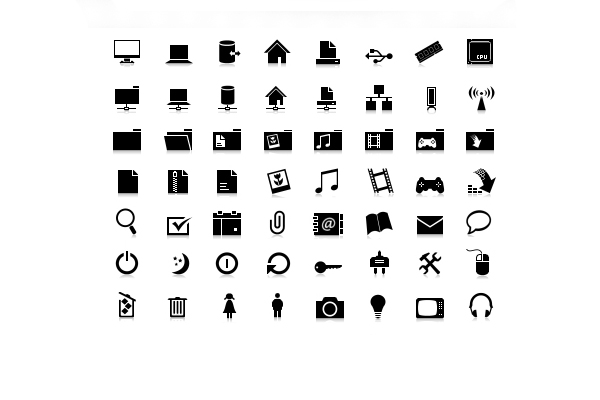 600x400 Elegant And Minimalist Icon Packs Psdfan