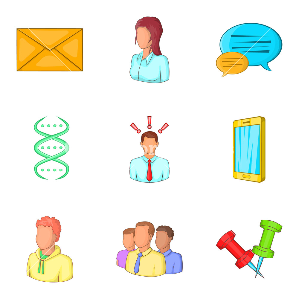 Young Professional Icons Set Cartoon Set Of Young Professional 1000x1000 Young Professional Icons Set Cartoon Set Of Young Professional