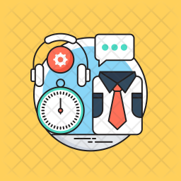 256x256 Professional Services Icon Of Colored Outline Style