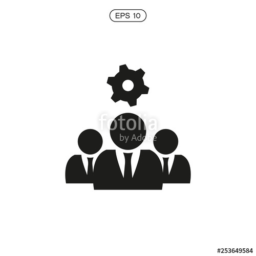 500x500 Professional Services Icon With Settings Sign Professional