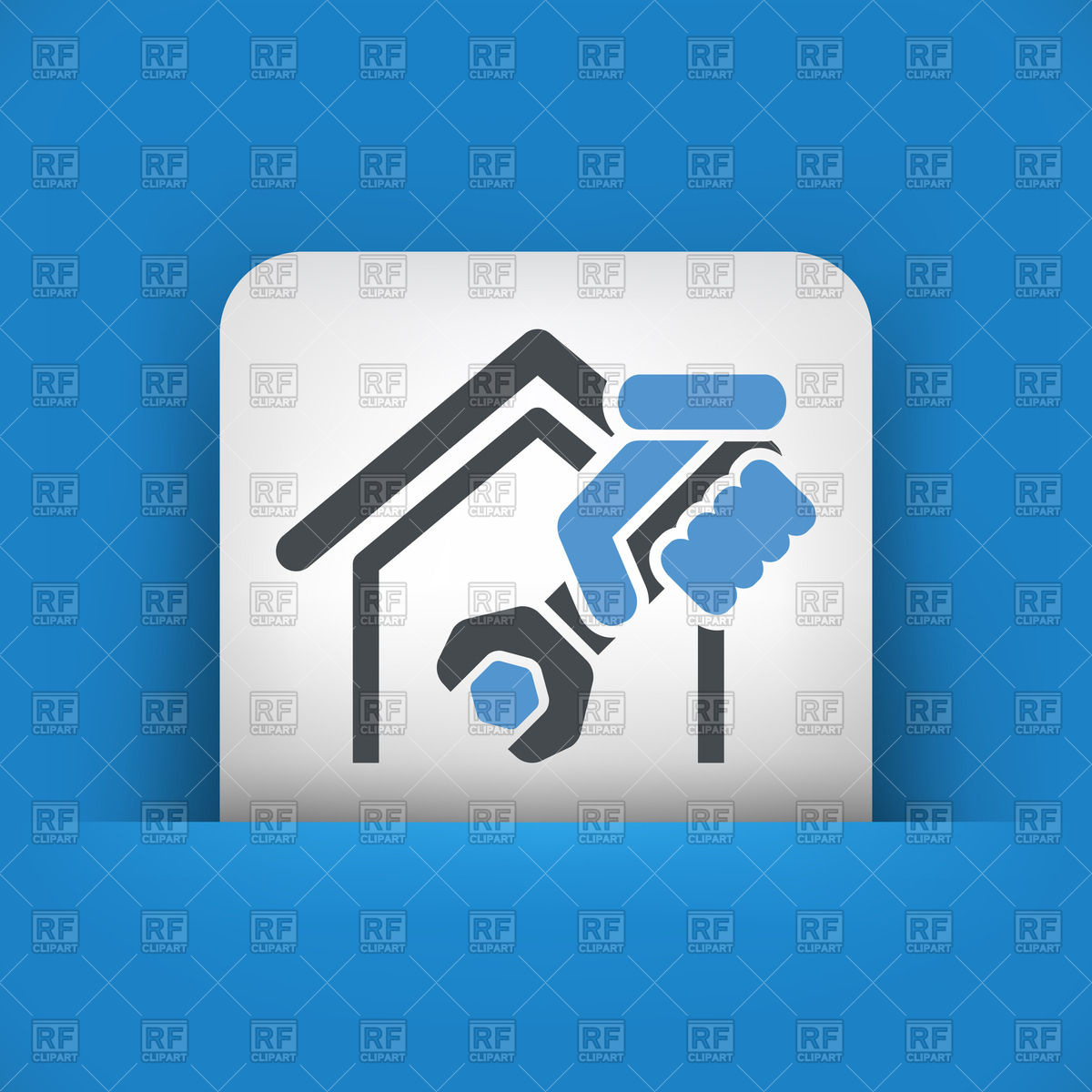 1200x1200 Home Professional Services Icon Vector Image Of Icons And Emblems