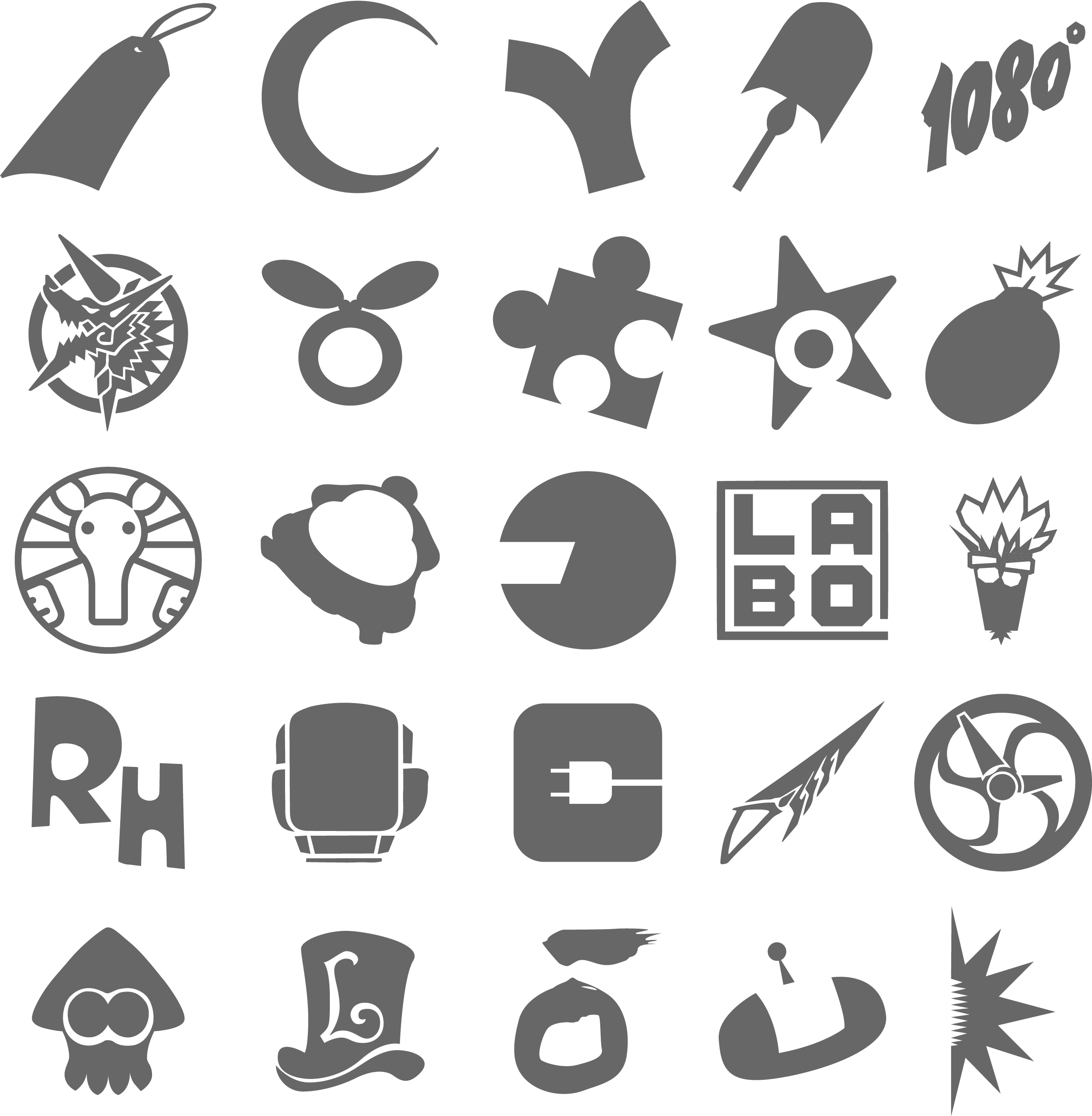 2536x2592 Smash Bros Franchise Icons Concepts