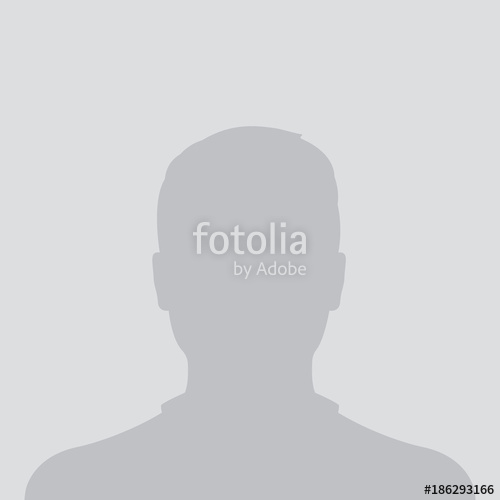 500x500 Default Avatar, Photo Placeholder, Profile Icon Stock Image