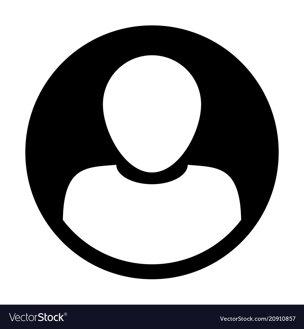 1000x1080 User Icon Vector Male Person Symbol Profile Circle Avatar Sign I