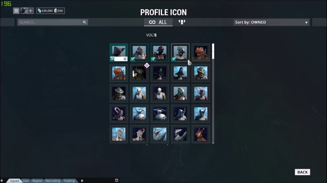 1280x720 How To Change The Profile Iconglyph In Warframe!