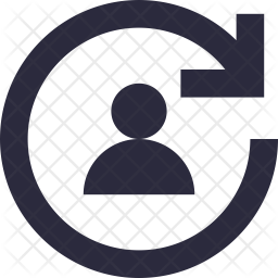 256x256 Update Profile Icon Of Line Style