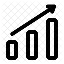 256x256 Graph Profit Icon Of Line Style