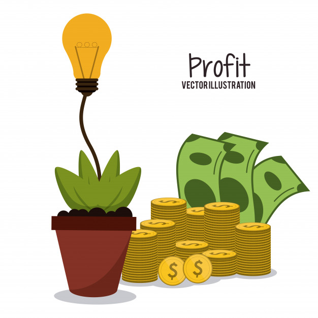 626x626 Profit Icon Design Vector Premium Download