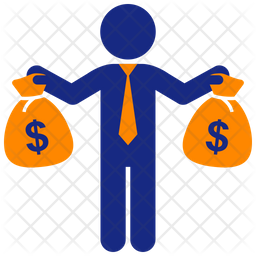 256x256 Business Profit Icon Of Flat Style