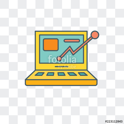 500x500 Profit Icon Isolated On Transparent Background Modern