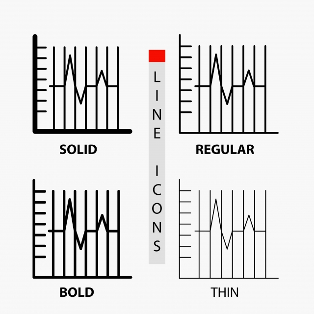 640x640 Progress Report Statistics Patient Recovery Icon In Thin Re, Arrow