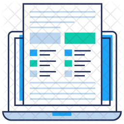 256x256 Business Progress Report Icon Of Flat Style