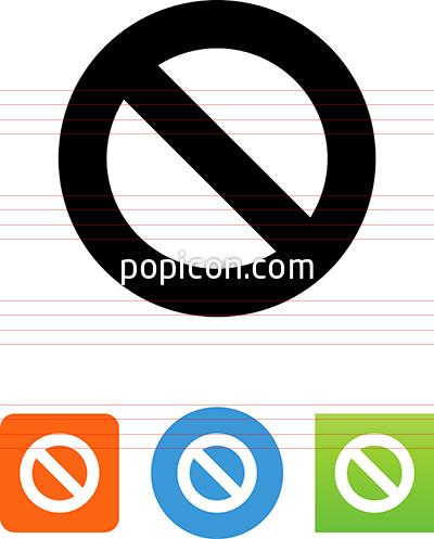 400x497 Prohibited Icon