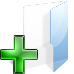 256x256 Actions Folder New Icon