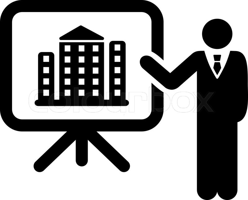 800x646 Home Project Icon From Business Stock Vector Colourbox