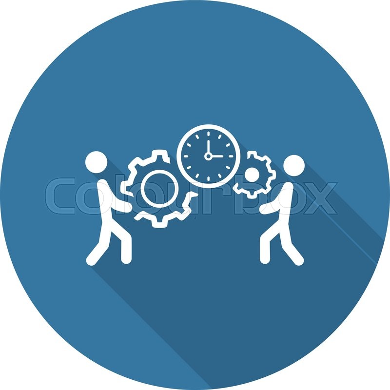 800x800 Project Management Icon Business Stock Vector Colourbox