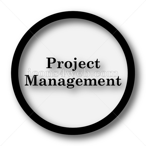 600x600 Project Management Simple Icon Project Management Simple Button