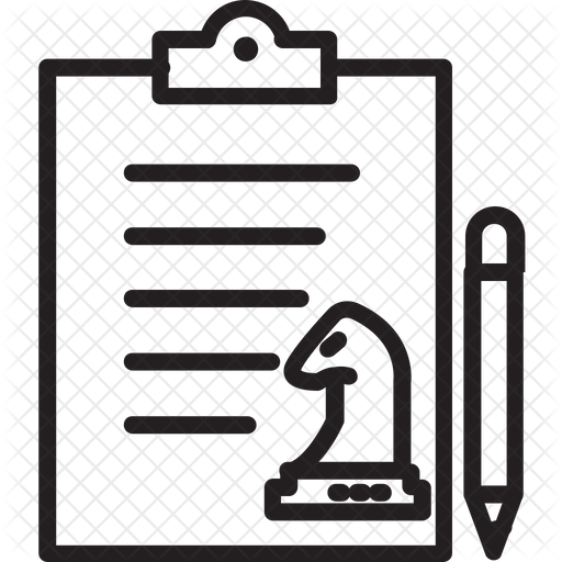 512x512 Project Plan Icon Of Line Style