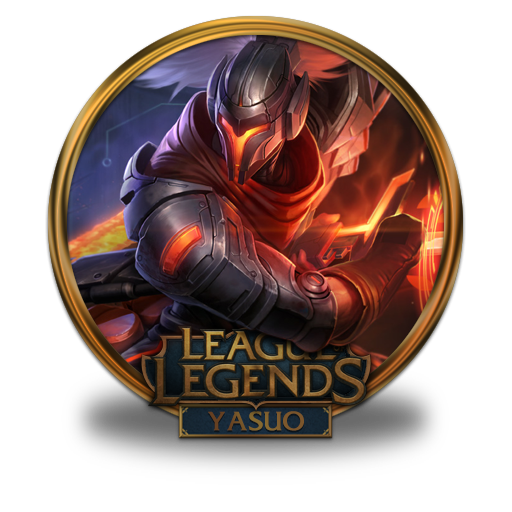 512x512 Yasuo, Project Icon Free Of League Of Legends Gold Border Icons