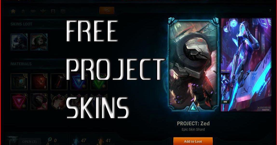 1149x604 How To Get Free Permanent Project Skin