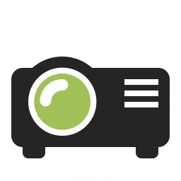 256x256 Projector Icon Iconexperience