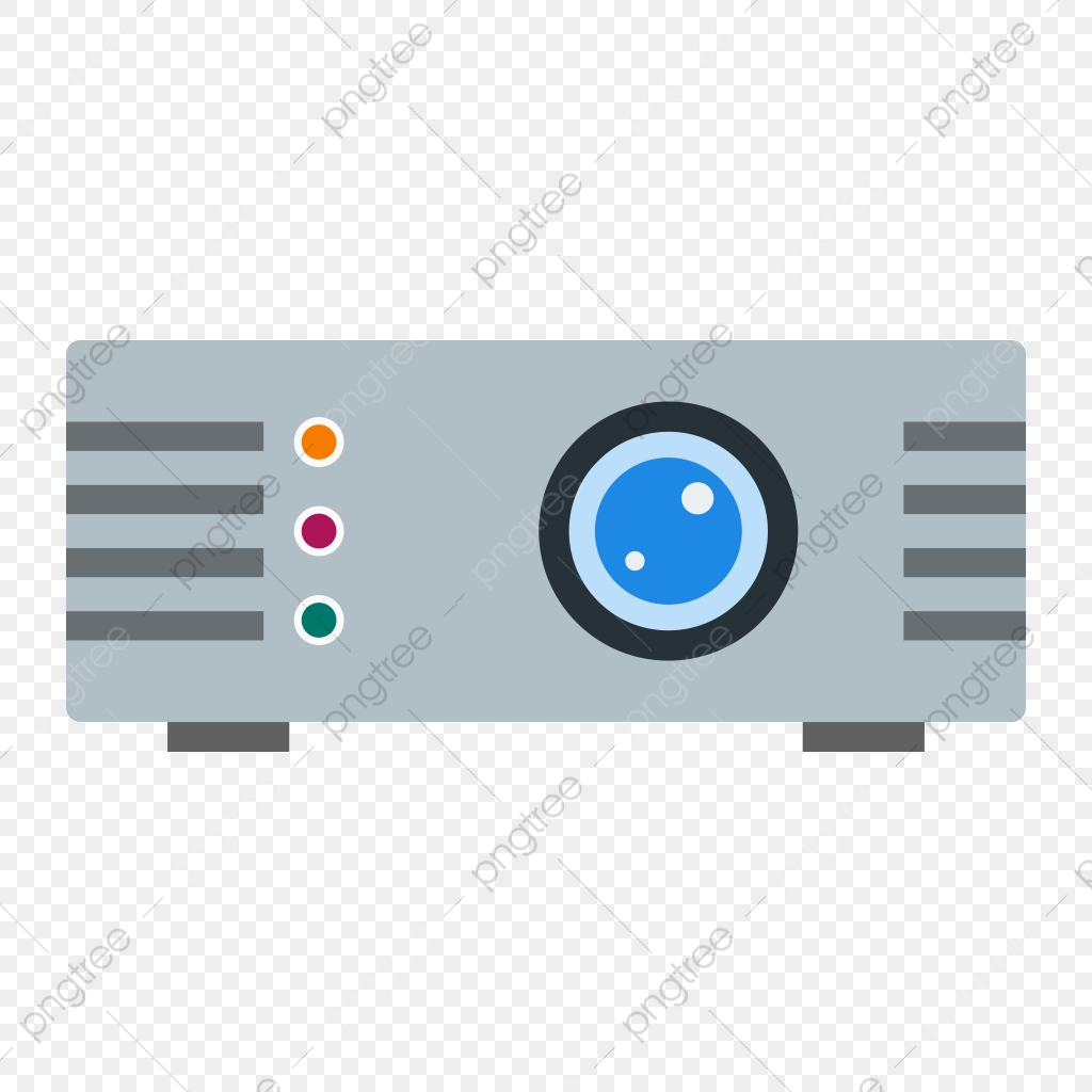 1024x1024 Projector Vector Icon, Multimedia Icon, Presentation Icon