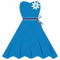 256x256 Prom Dress Icon