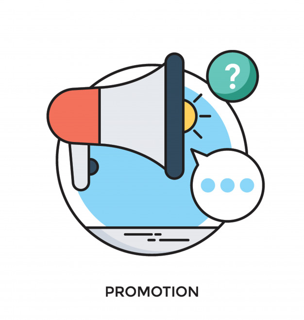 626x658 Promotion Flat Vector Icon Vector Premium Download