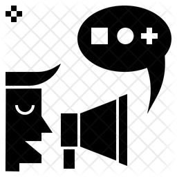 256x256 Promote Icon Of Glyph Style