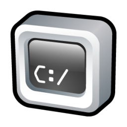 256x256 Command Prompt Icon Cartoon Iconset Hopstarter
