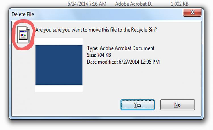 750x456 Recycle Bin Prompt Icon Is Missing