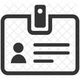 256x256 Id Proof Icon Of Glyph Style