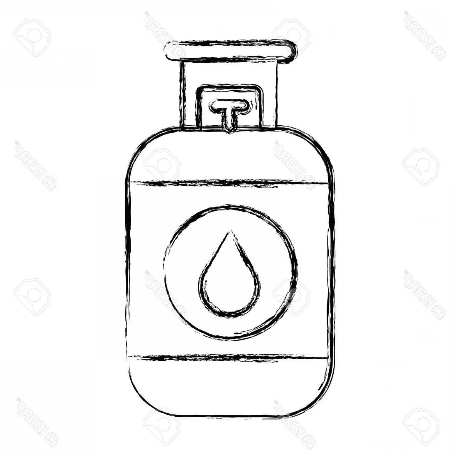 1560x1560 Photostock Vector Propane Gas Tank Icon Vector Illustration Design