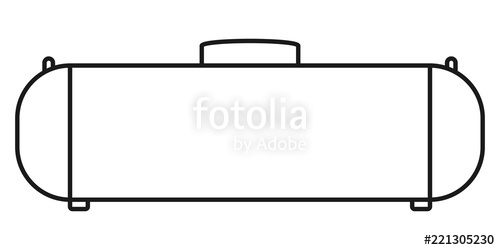 500x250 Propane Gas Tank Icon Stock Image And Royalty Free Vector