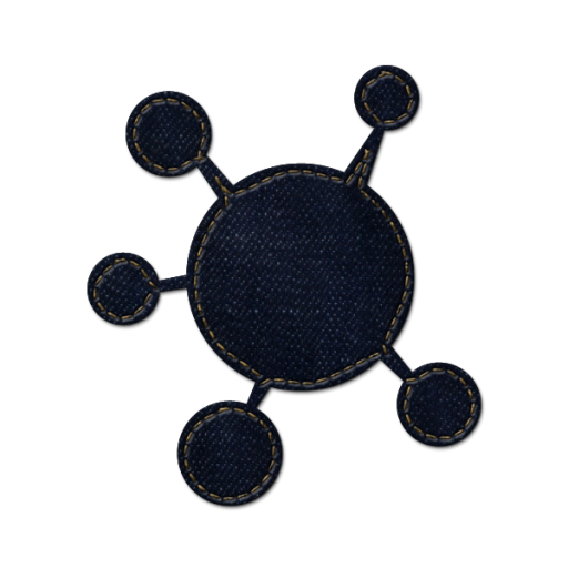 512x512 Propeller Icon Blue Jeans Social Media Iconset