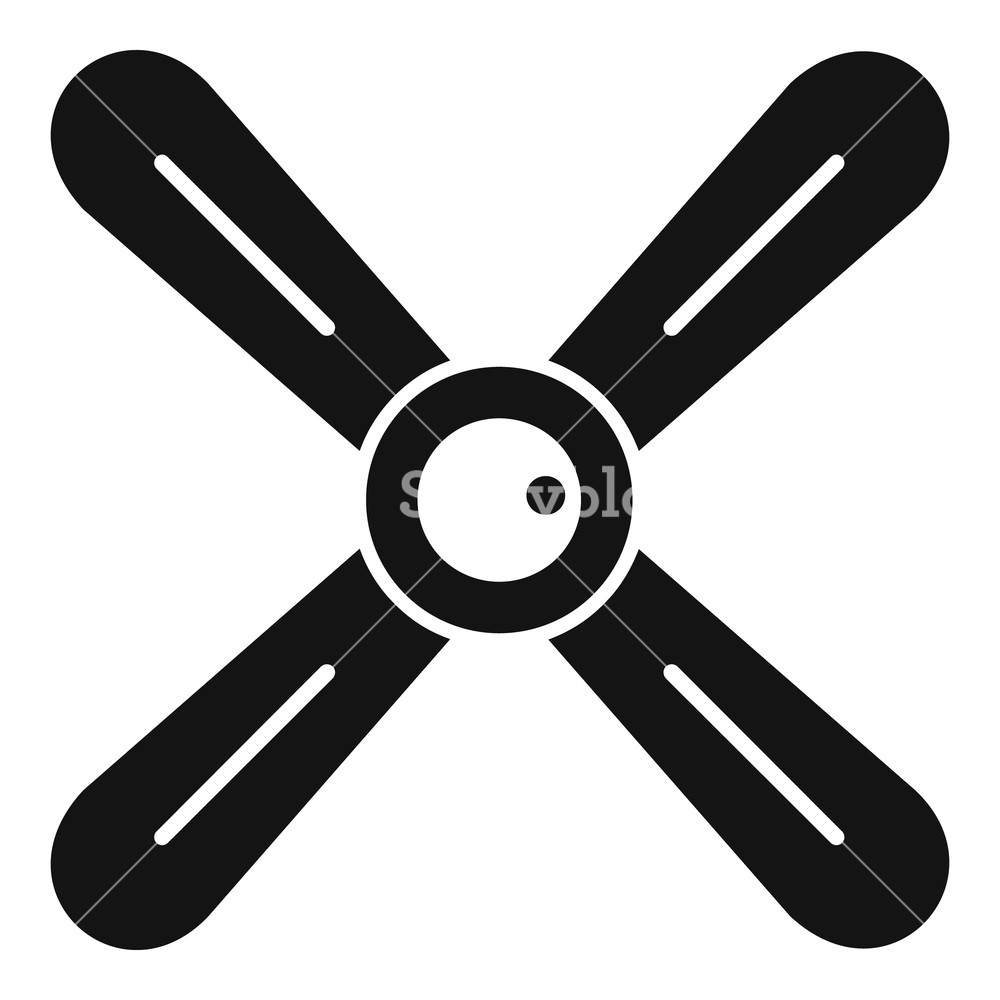 1000x1000 Propeller Icon Simple Illustration Of Propeller Vector Icon